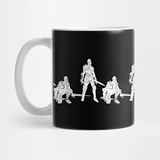 T bagging Knight Mug